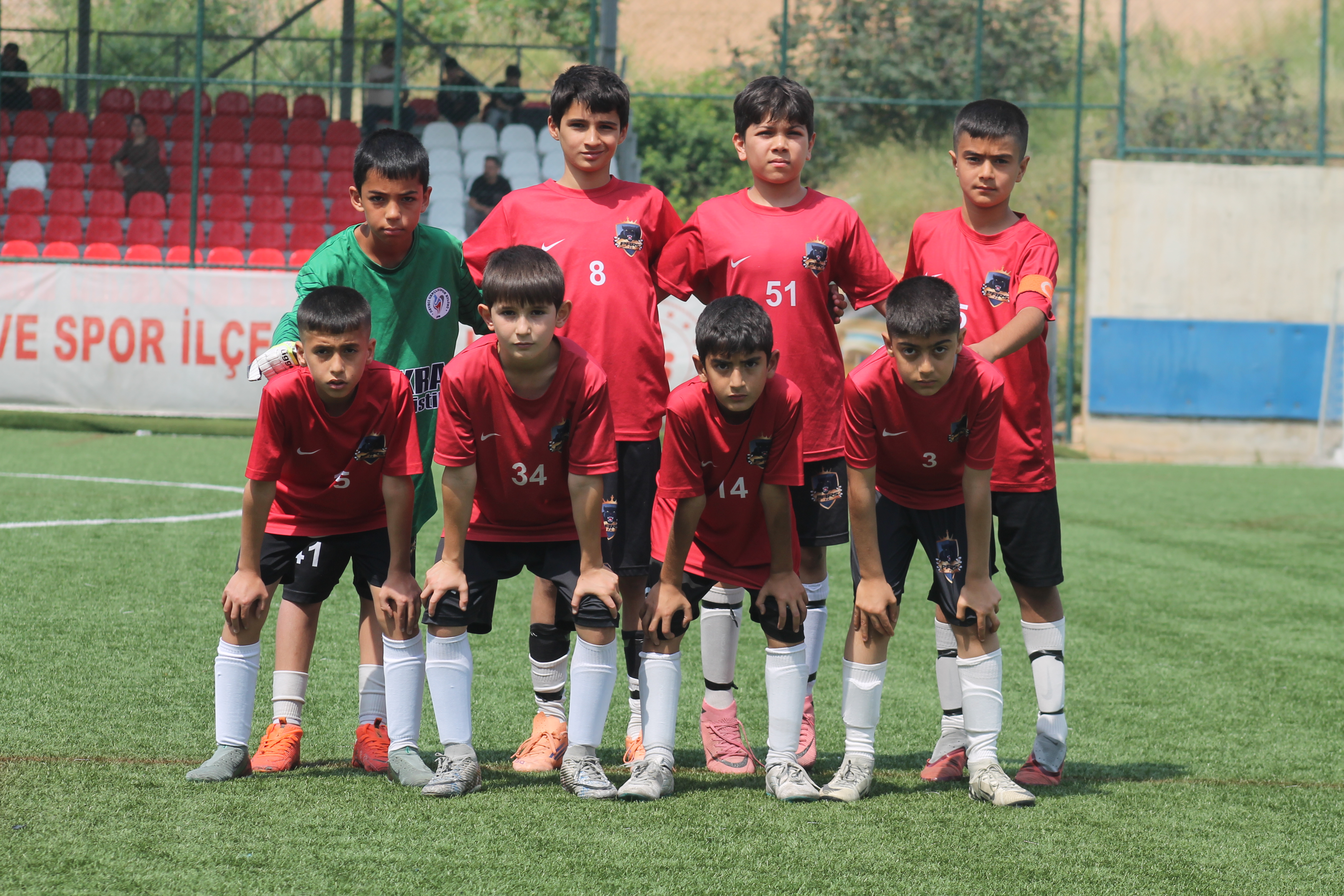 U 11 TAKIMIMIZ PLAYOFDA RAKİBİNİ 9  3  YENEN TAKIMIMIZI TEBRİK EDERİZ